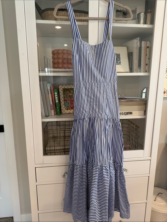 Banana Republic Dresses & Skirts - Banana Republic Blue and White Striped Dress NWT Size 4